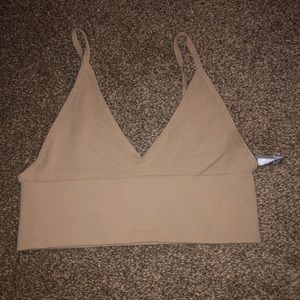 Tan bralette